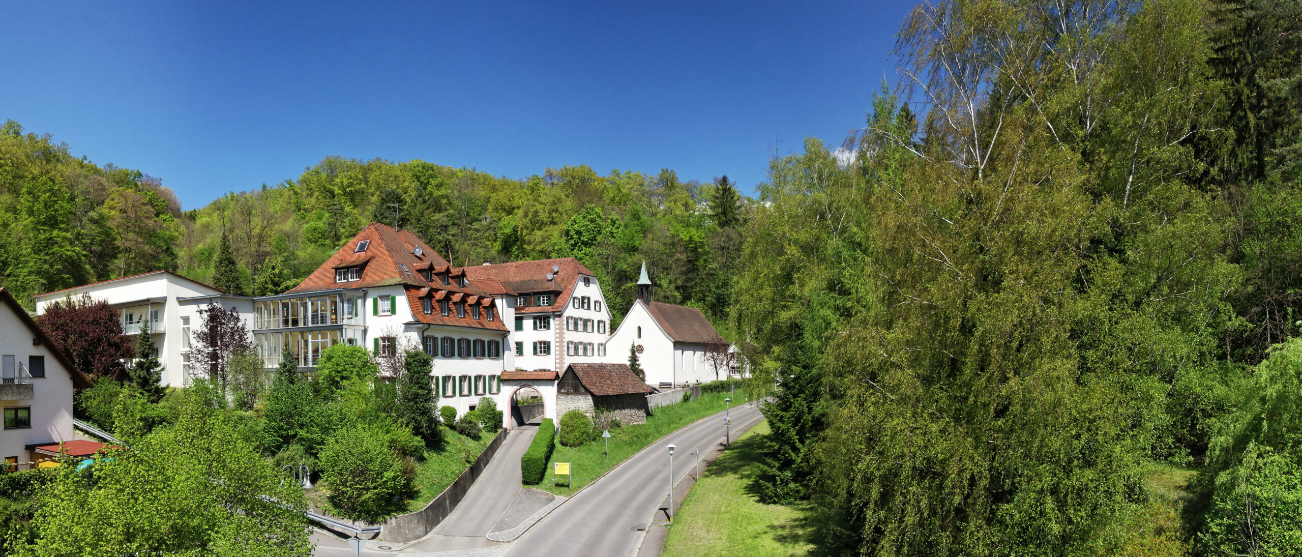 Panoramaaufnahme des Seniorenheim Himmelspforte Wyhlen gGmbH