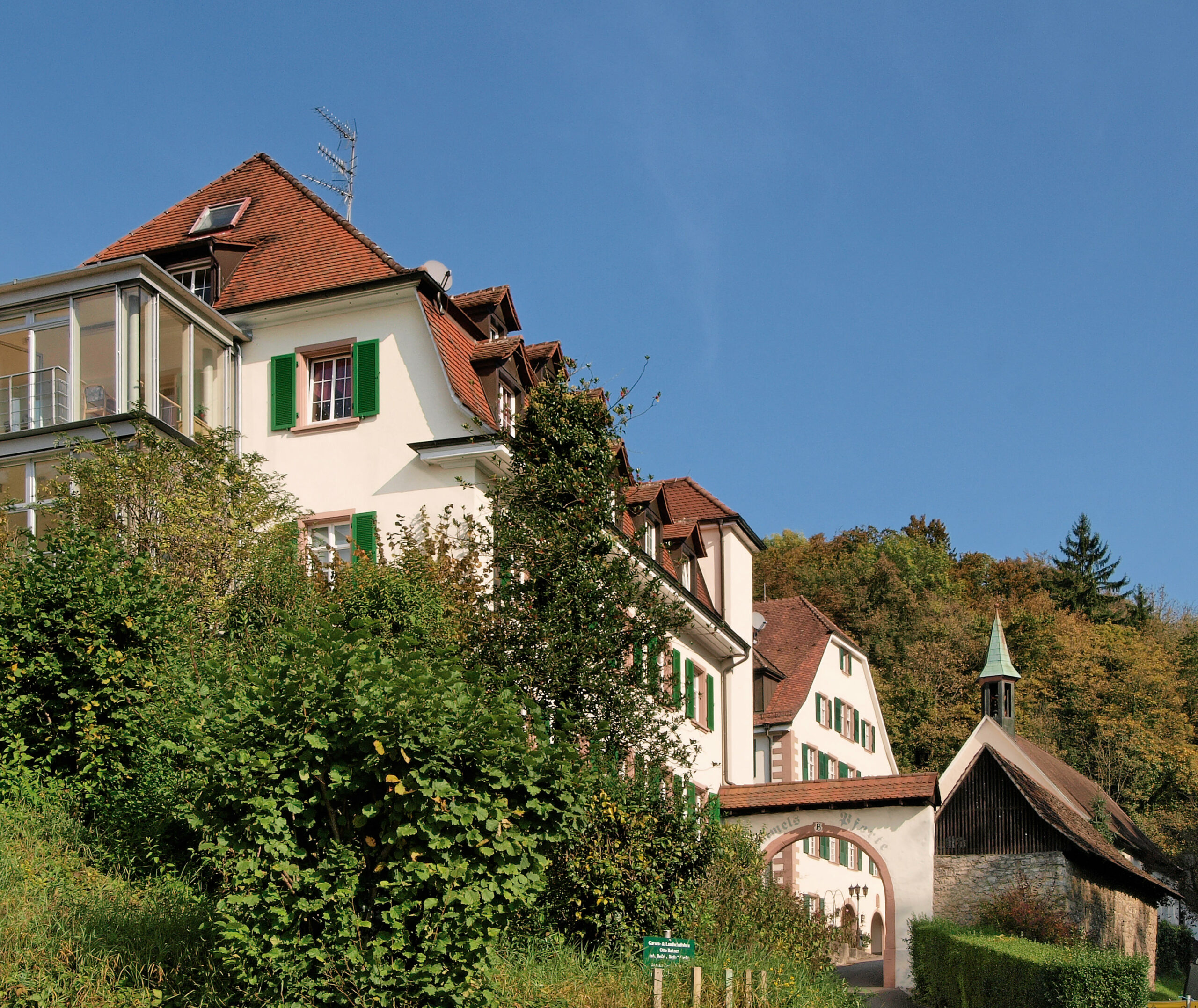 Aussenaufnamhe des Seniorenheim Himmelspforte Wyhlen gGmbH