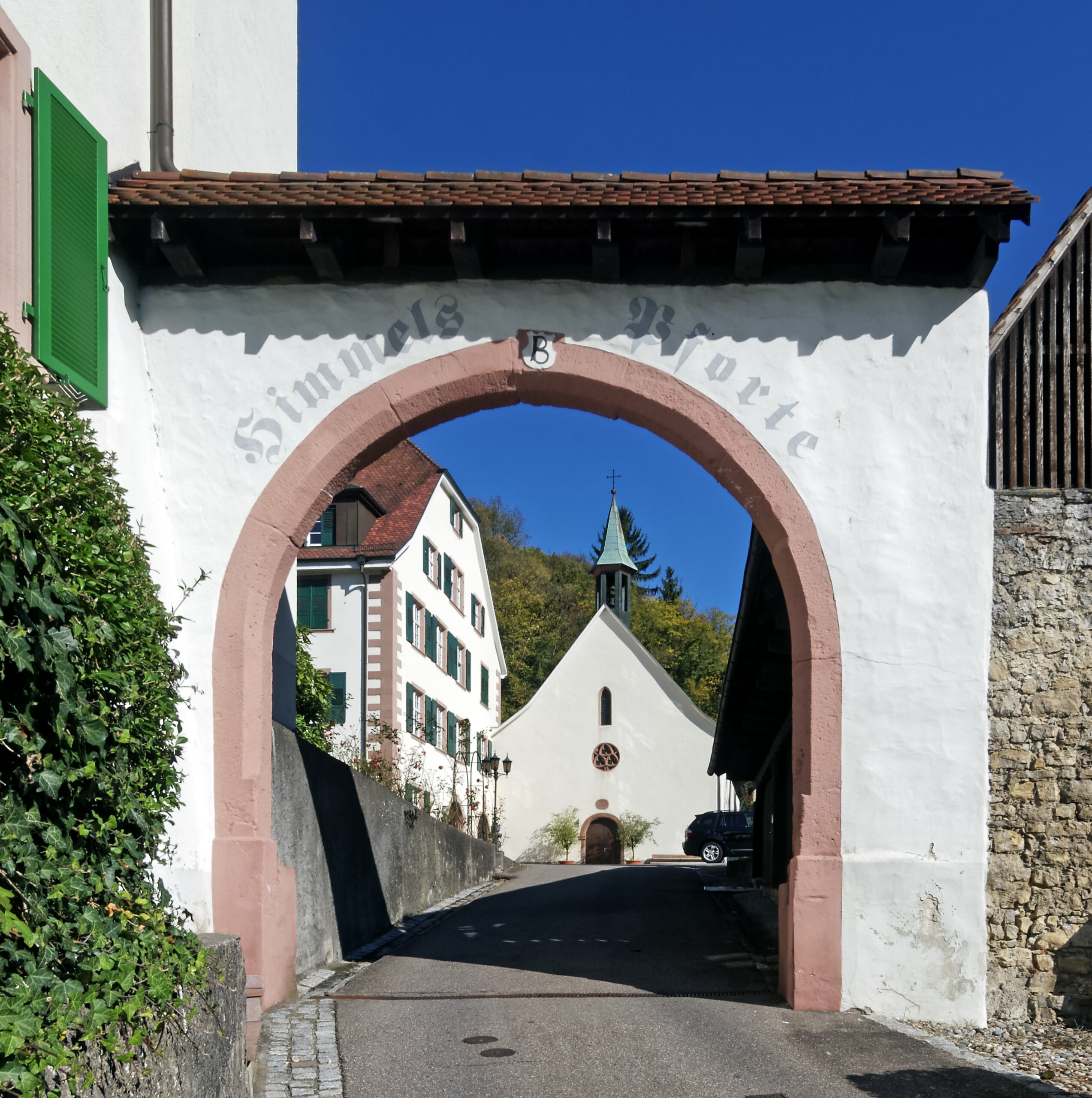 Eingangsbereich des Seniorenheim Himmelspforte Wyhlen gGmbH