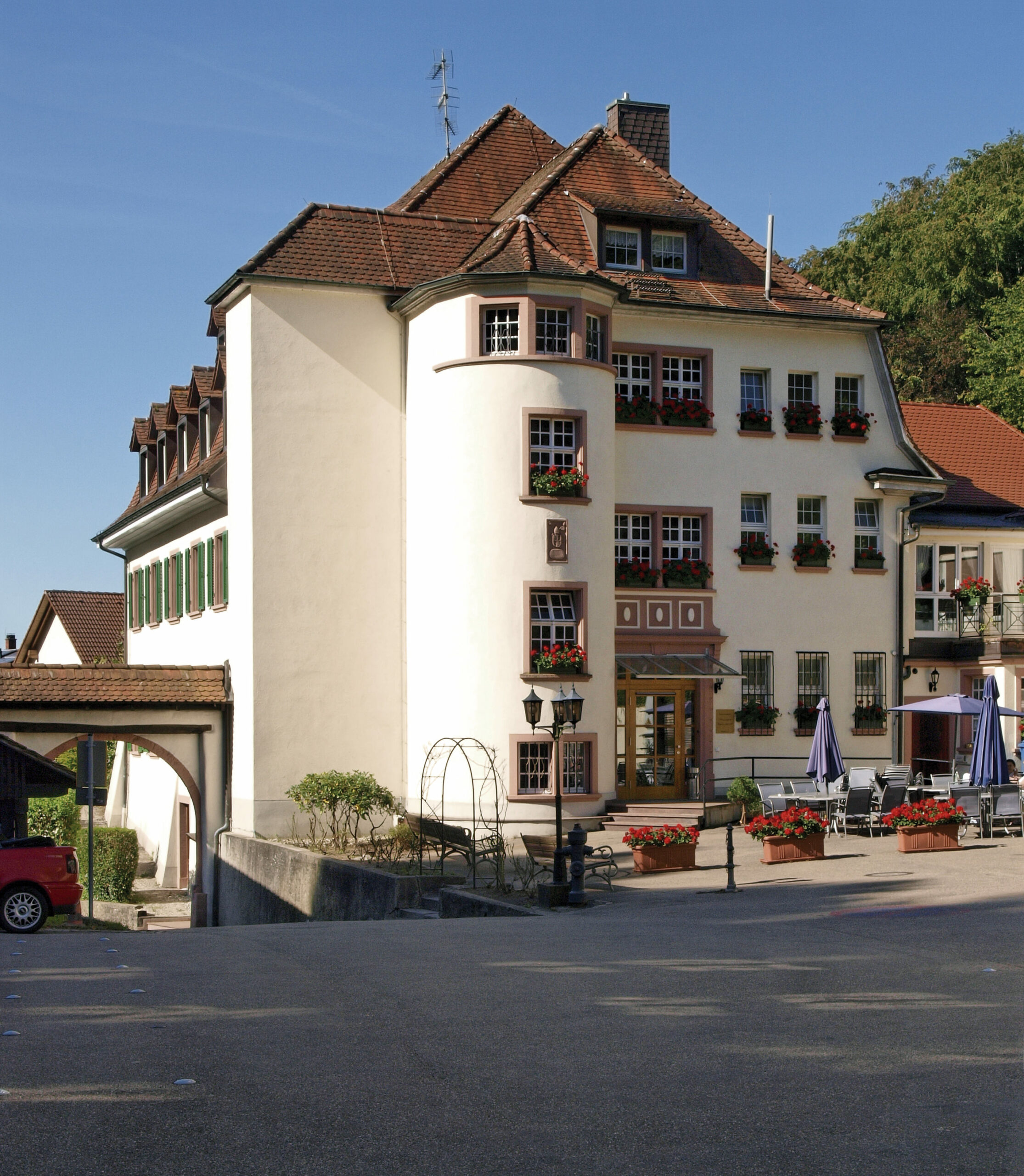 Aussenaufnahme des Seniorenheims Himmelspforte Wyhlen gGmbH